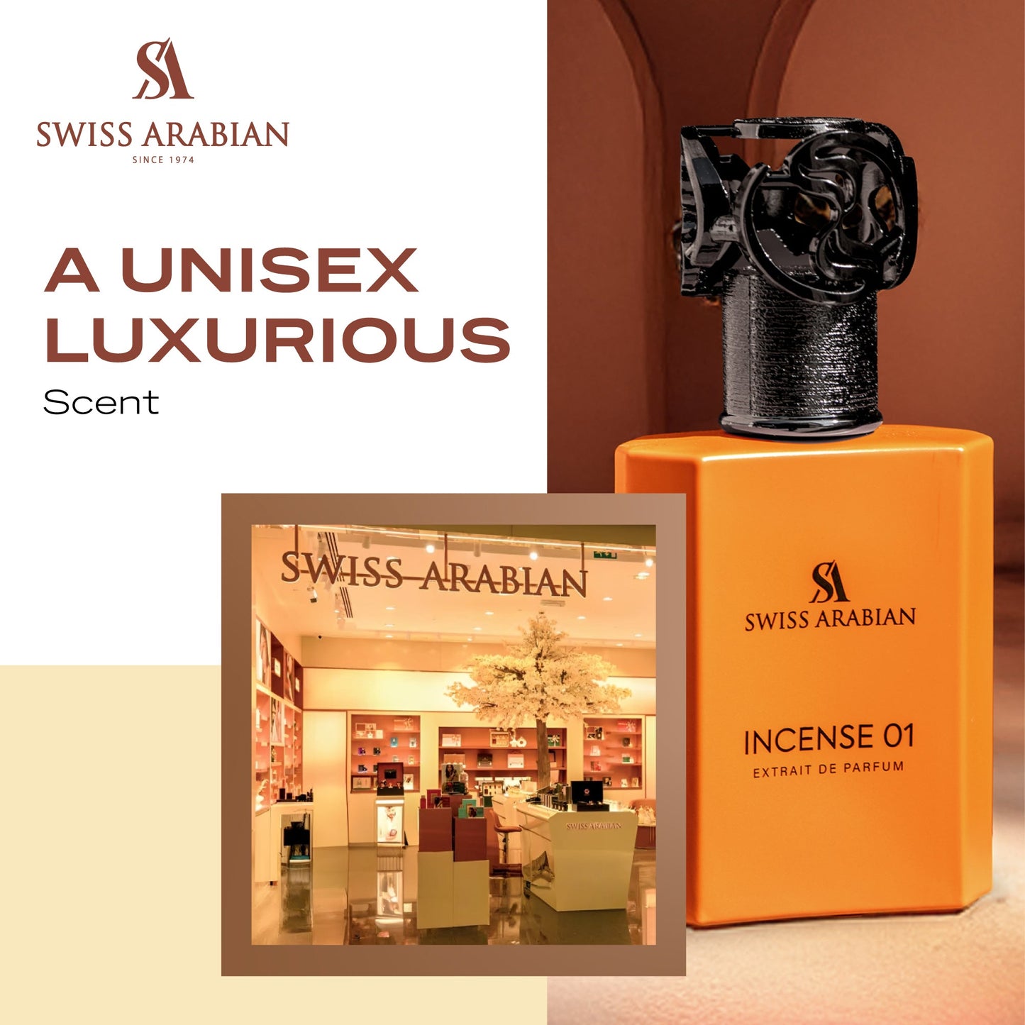 Swiss Arabian Incense 01 Extrait de Parfum 50 ml (Unisex)