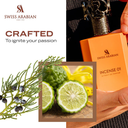 Swiss Arabian Incense 01 Extrait de Parfum 50 ml (Unisex)