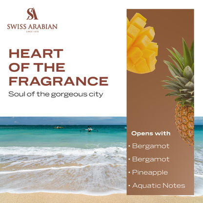 Swiss Arabian Soul of Bali Extrait De Parfum 100 ml - Unisex