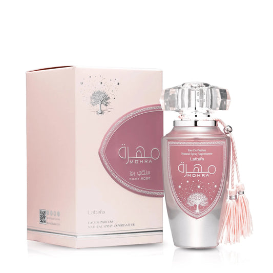 Lattafa Mohra Silky Rose for Women 100mL EDP - Sam's Fragrances