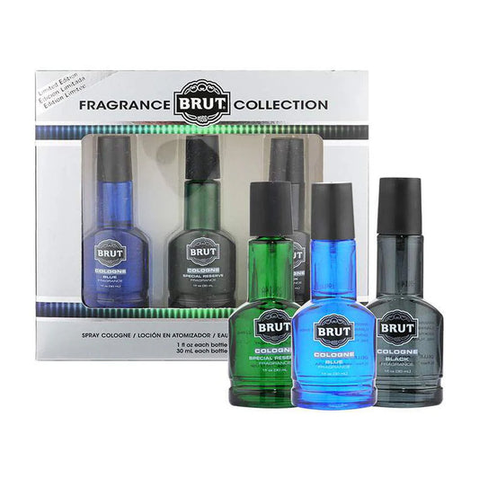 Brut for Men Set Collection (3 x 30 ml EDC) - For Men