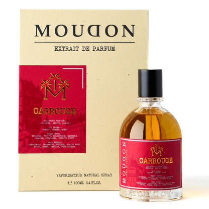 Moudon Carrouge Extrait de Parfum 100 mL - bottle and box