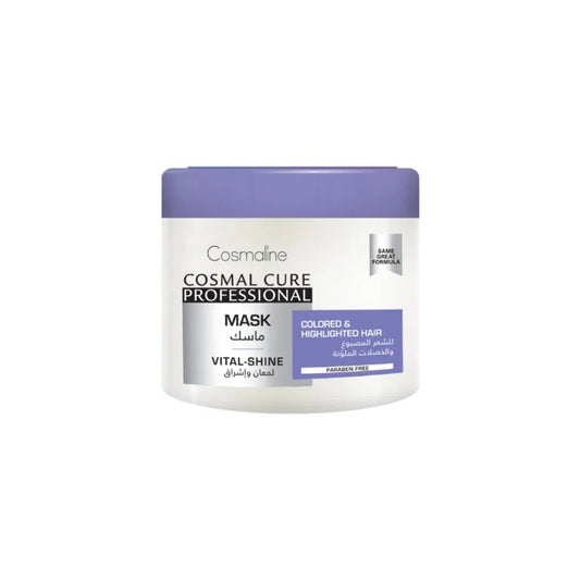 Cosmaline Cosmal Cure Professional Vital Shine Mask For Colored & Highlighted Hair