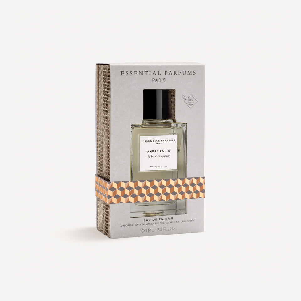 Essential Parfums Ambre Latte Eau de Parfum 100 mL - packaging