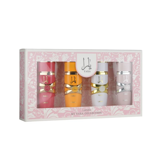 Lattafa My Yara Collection – 25 mL (Set of 4) – Women