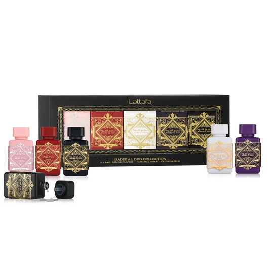 Lattafa Badee Al Oud 5ml Collection (5 Pieces) – Unisex