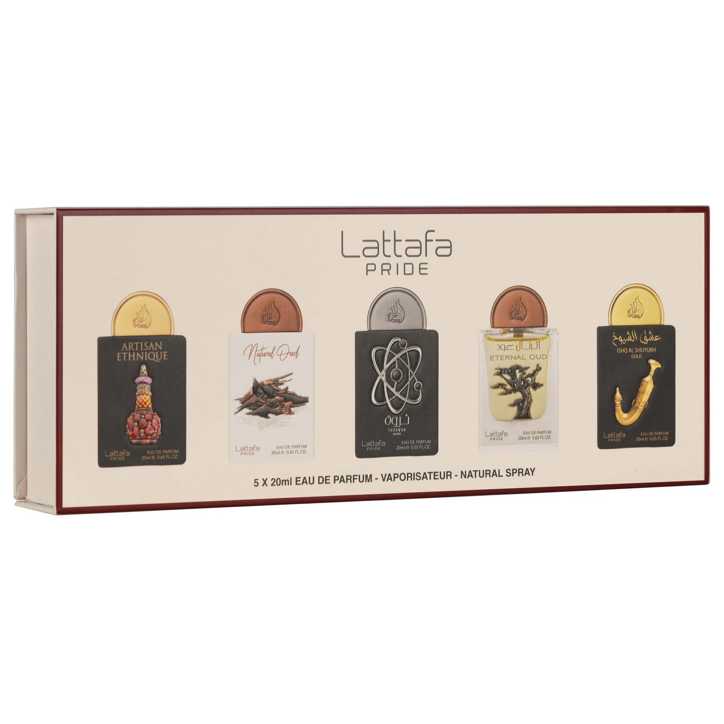 Lattafa Pride Giftset Collection No.3 (5 x 20 mL Eau de Parfum)