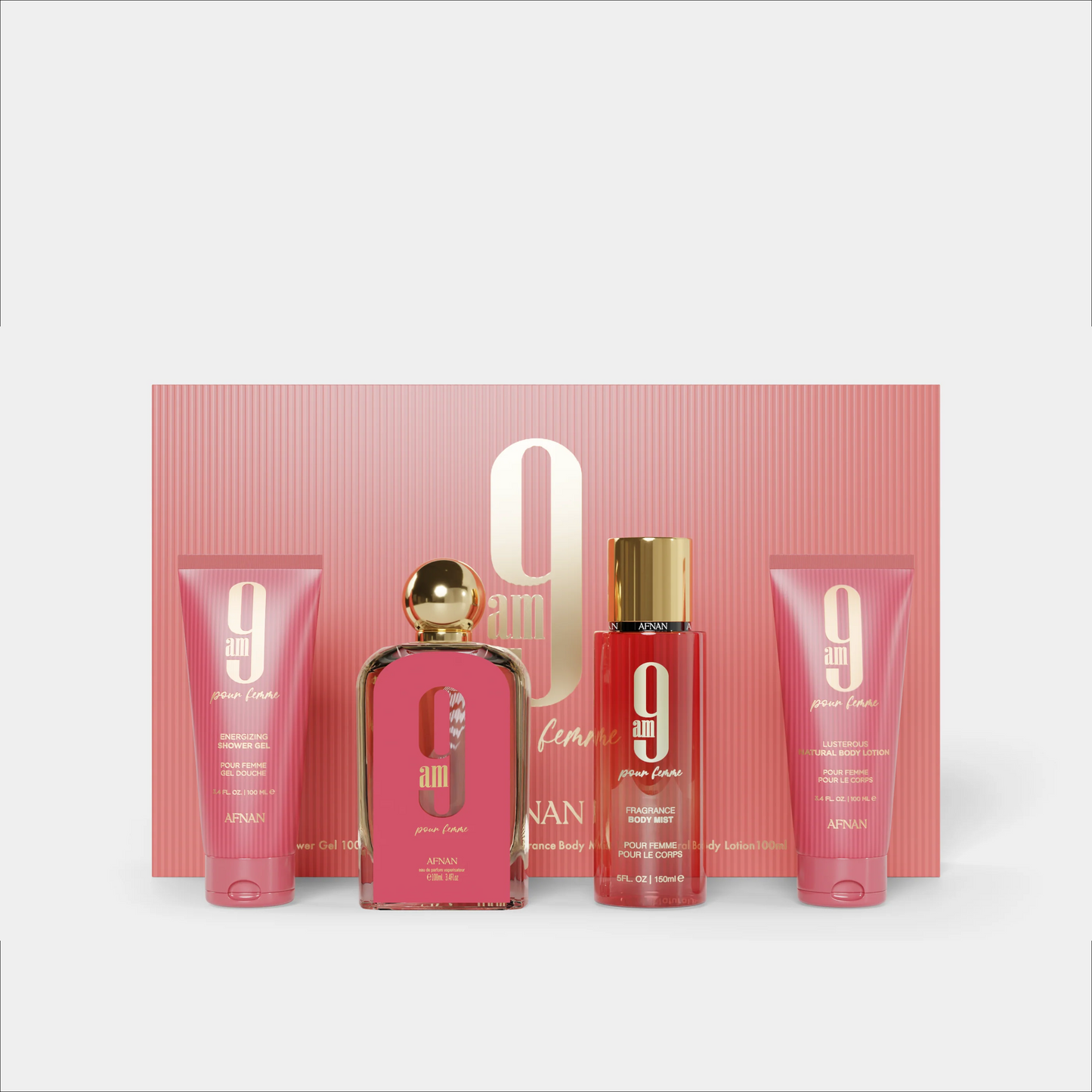 Afnan 9AM Pour Femme Gift Set – For Women