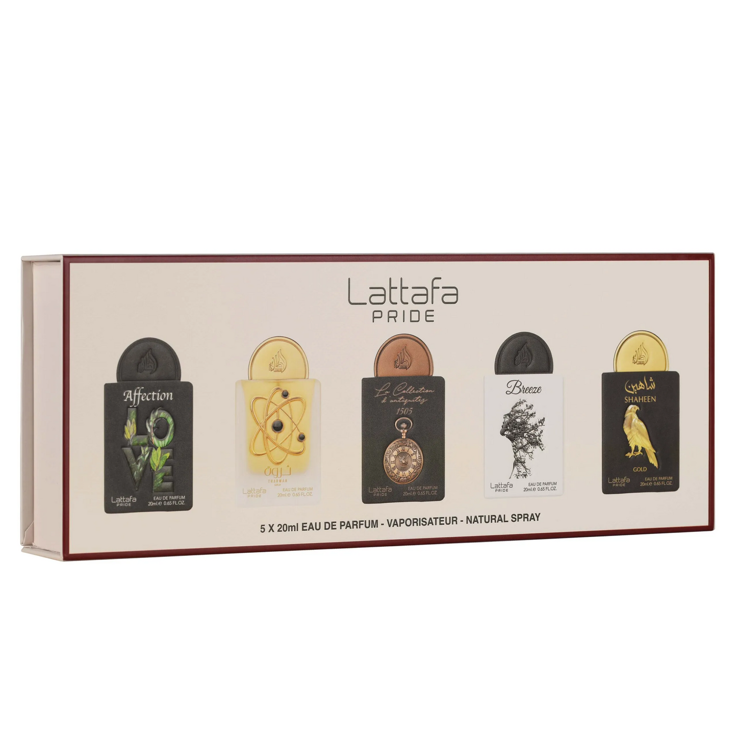 Lattafa Pride Giftset Collection No.1 (5 x 20 mL Eau de Parfum)
