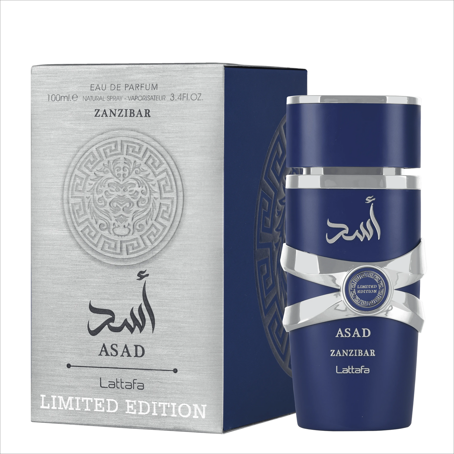 Lattafa ASAD ZANZIBAR LIMITED EDITION Eau de Parfum 100 mL – For Men