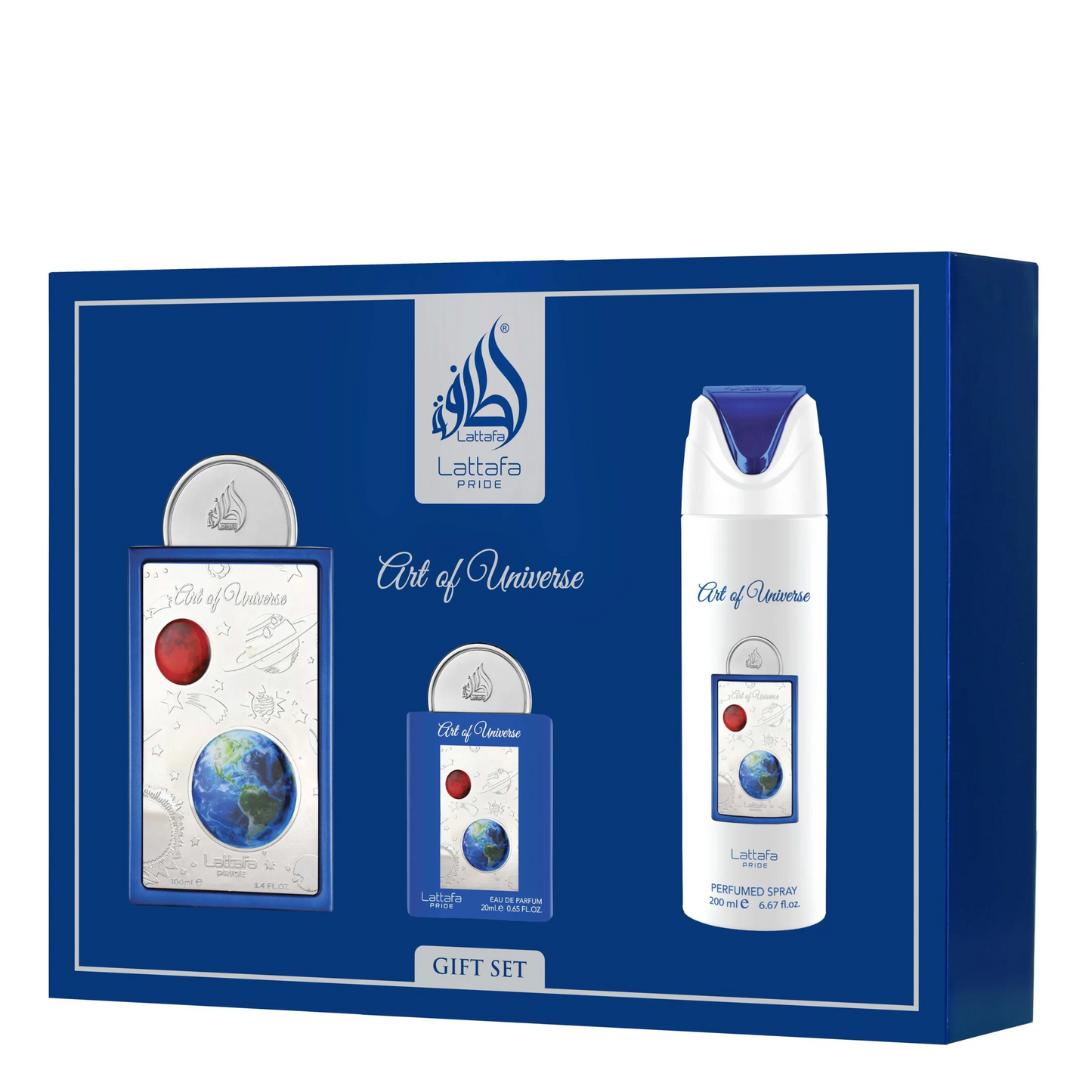 Lattafa Art Of Universe 3-Piece Gift Set – Unisex