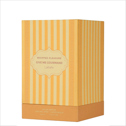 Lattafa Whipped Pleasure (Give Me Gourmand) Eau de Parfum 75 mL – Unisex