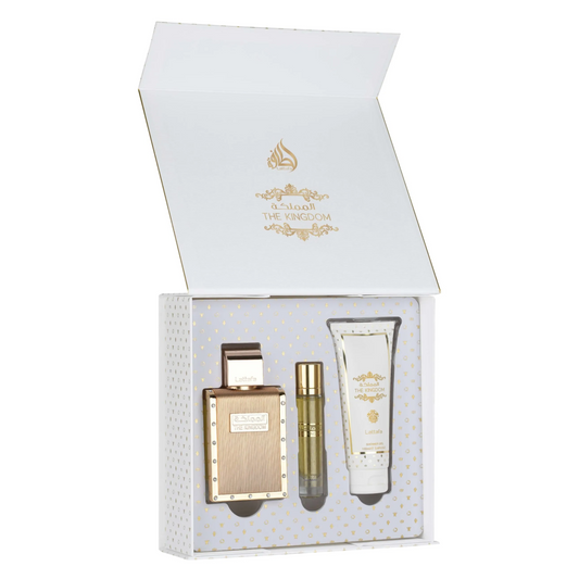 Lattafa Gift Set – The Kingdom Man Eau de Parfum (Men)