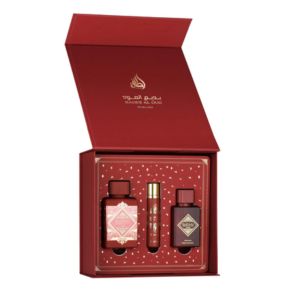 Lattafa Gift Set – Badee Al Oud Sublime Eau de Parfum (Women)