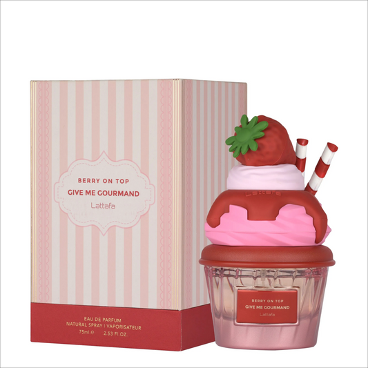 Lattafa Berry On Top (Give Me Gourmand) Eau de Parfum 75 mL – Unisex