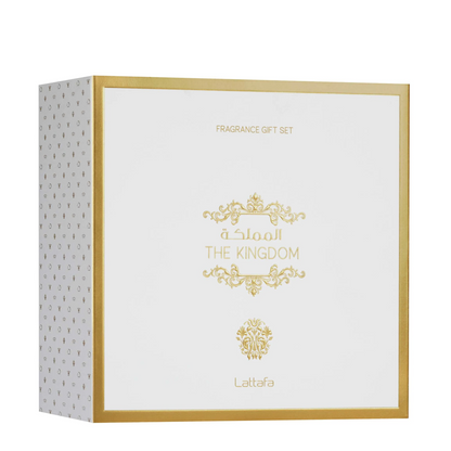 Lattafa Gift Set – The Kingdom Man Eau de Parfum (Men)