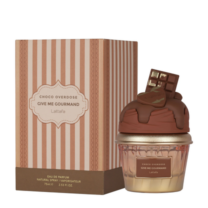 Lattafa Choco Overdose (Give Me Gourmand) Eau de Parfum 75 mL – Unisex