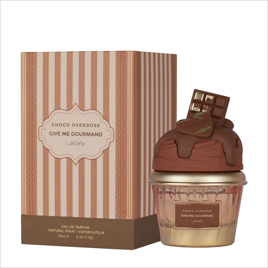 Lattafa Choco Overdose (Give Me Gourmand) Eau de Parfum 75 mL – Unisex