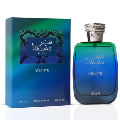 Rasasi Hawas Atlantis EDP 100 ml - For Unisex