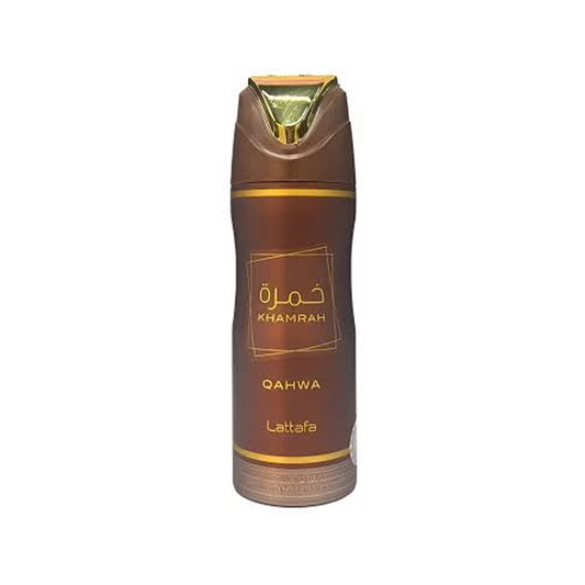Lattafa Khamrah QAHWA Deodorant - 200 ML - Unisex - Sam's Fragrances