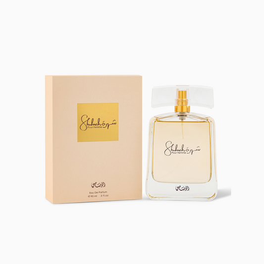 Rasasi Shuhrah Pour Femme Eau De Parfum 90 mL – For Women - Sam's Fragrances