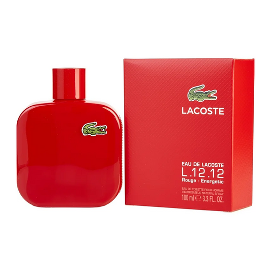 Lacoste L.12.12 Rouge Eau de Toilette 100 mL – For Men - Sam's Fragrances