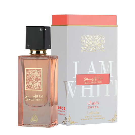 Lattafa Ana Abiyedh Coral Eau De Parfum 60 mL – Unisex - Sam's Fragrances