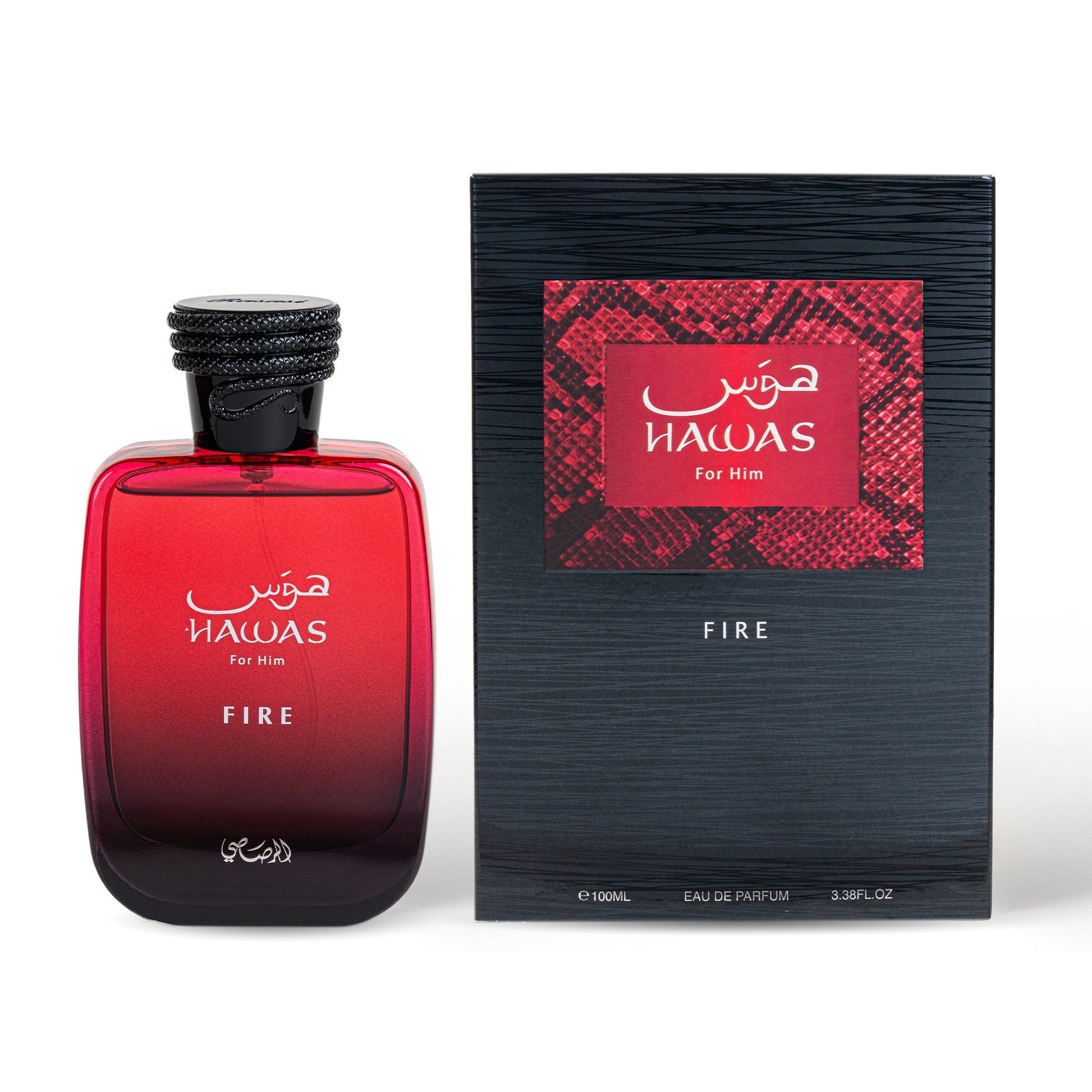 Rasasi Hawas Fire Eau de Parfum 100 mL – For Men - Sam's Fragrances