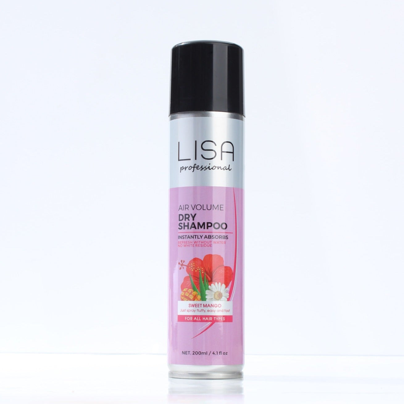 LISA Professional Air Volume Dry Shampoo 200 mL - packaging