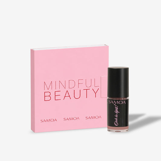 Samoa Notepad + Mini Ooh La Lips Lipstick - product photo