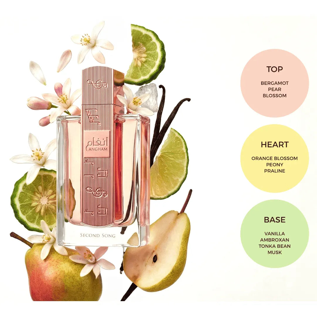 Lattafa Angham Second Song Eau de Parfum 100 mL - packaging
