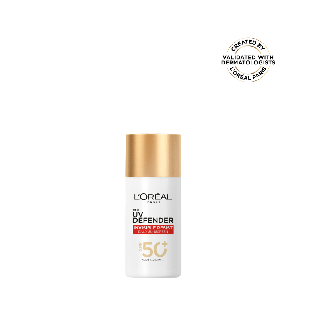 L'Oréal Paris UV Defender Invisible Resist Daily Sunscreen SPF50+ 50 mL - product photo