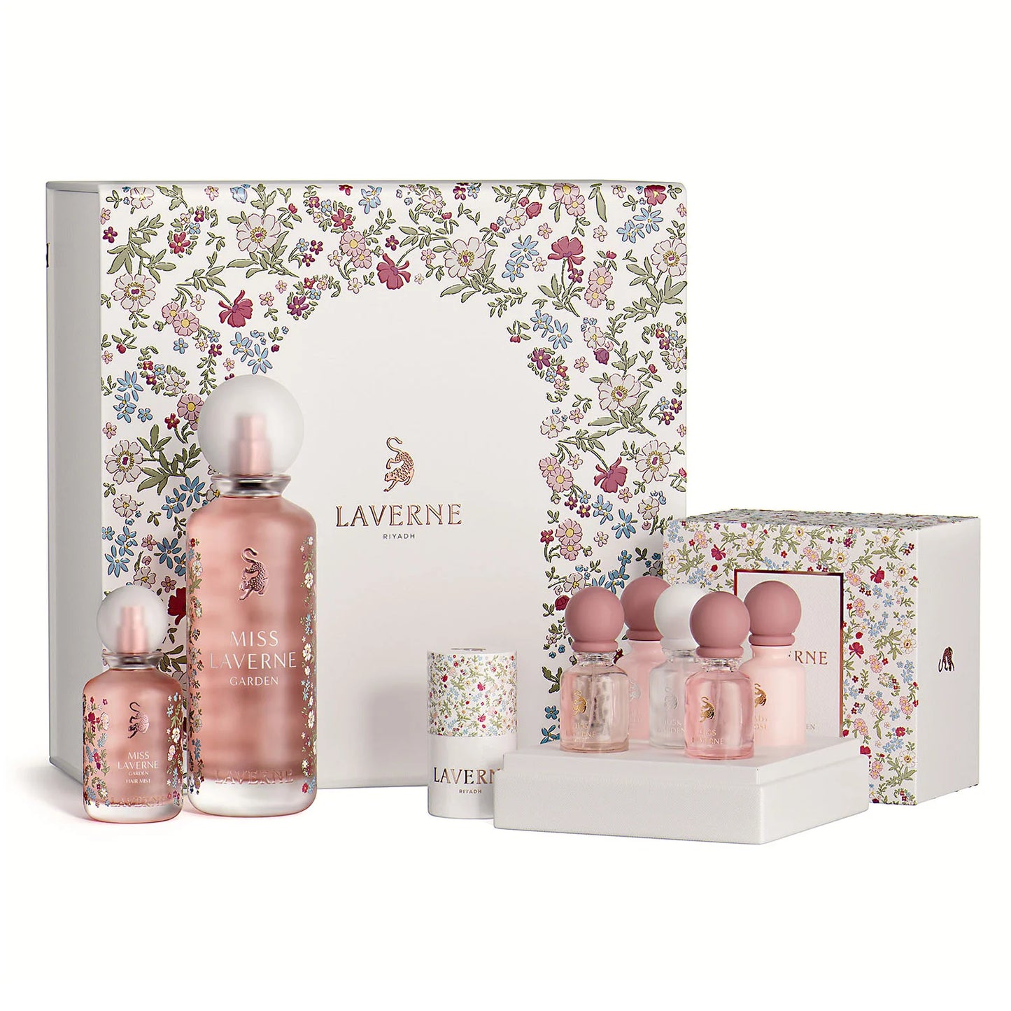 Laverne Miss Laverne Garden Collection (200 ml + 50 ml + 6x 10 ml + Elegant Scarf) Gift Set