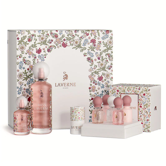 Laverne Miss Laverne Garden Collection (200 ml + 50 ml + 6x 10 ml + Elegant Scarf) Gift Set