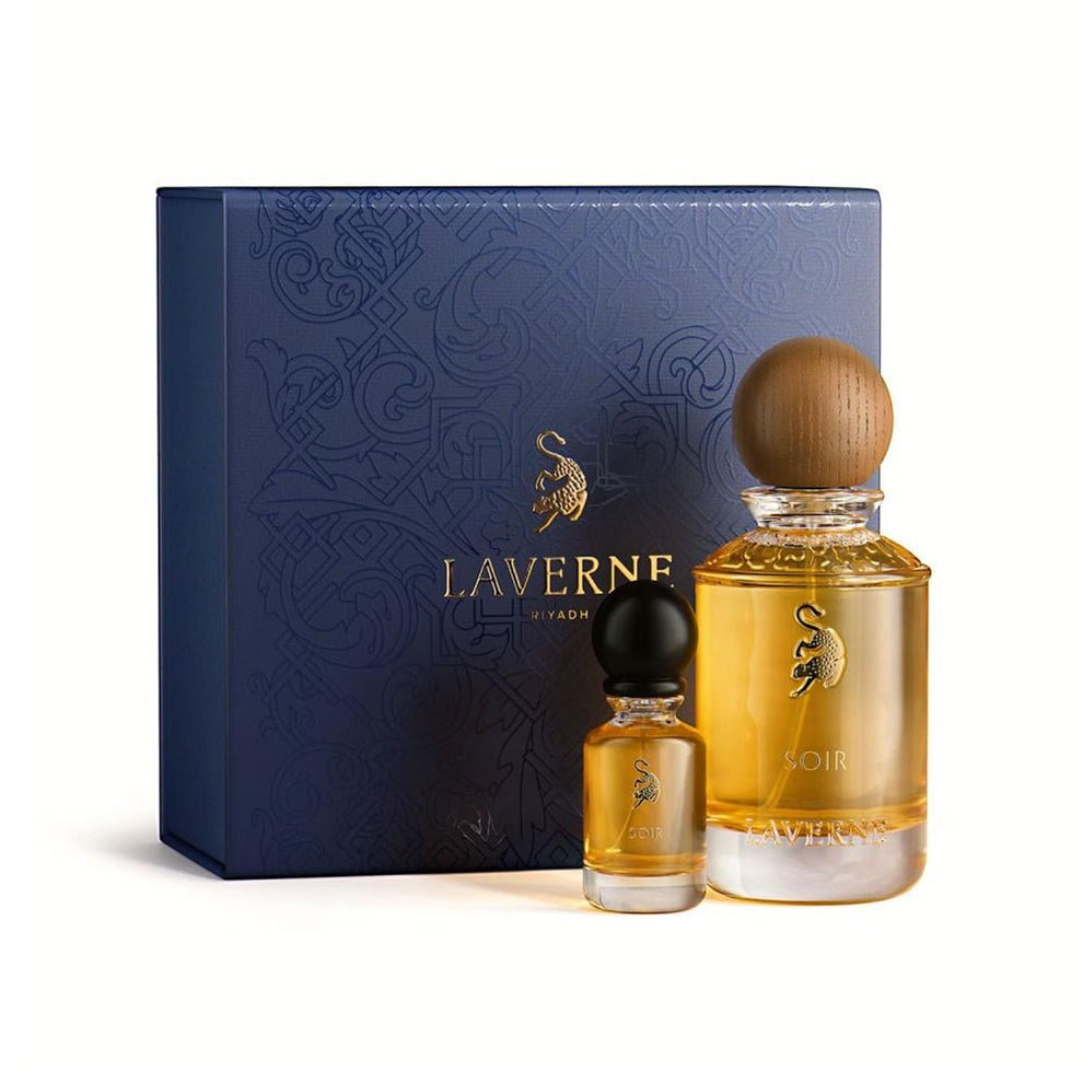 Laverne Riyadh Soir Set Eau de Parfum Gift Set 100 ml + 10 ml (Unisex ...