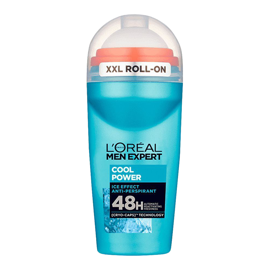 L'Oréal Paris Men Expert Cool Power 48H Roll On Deodorant For Men - 50ml - product photo