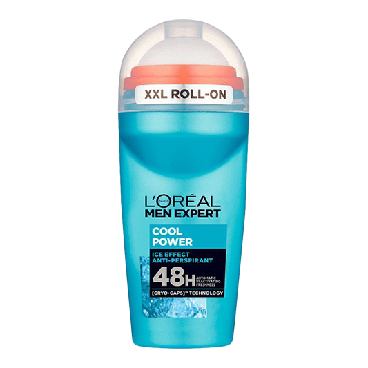 L'Oréal Paris Men Expert Cool Power 48H Roll On Deodorant For Men - 50ml - product photo