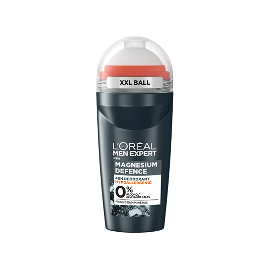 L'Oréal Paris Men Expert Magnesium Defense Hypoallergenic Roll On Deodorant For Men - 50ml - product photo