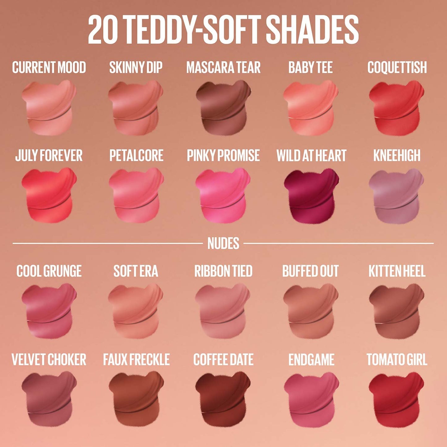 Maybelline SUPER STAY TEDDY TINT™ LIQUID LIP TINT