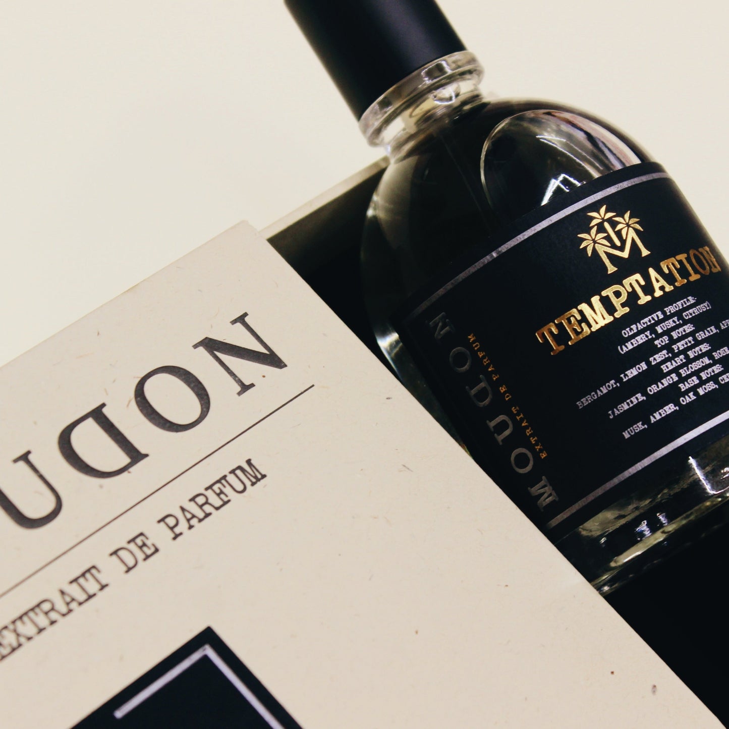 Moudon Temptation Extrait de Parfum 100 mL - packaging