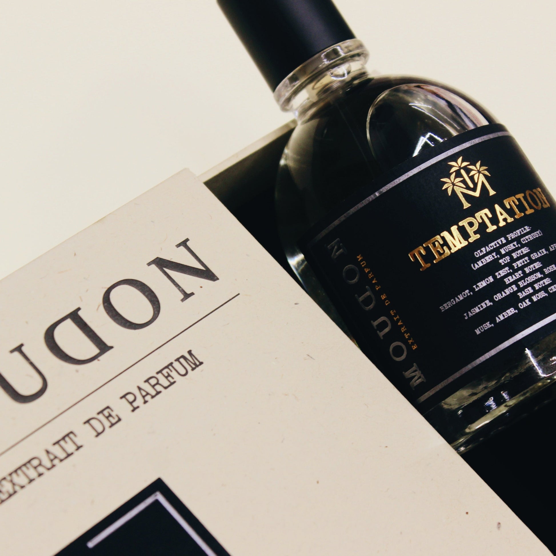 Moudon Temptation Extrait de Parfum 100 mL - packaging