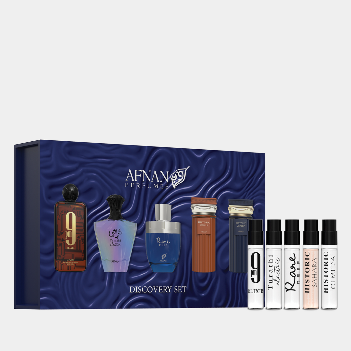 Afnan Men’s Series Discovery Kit Eau de Parfum & Extrait de Parfum 5 × 2 mL (Pour Homme)