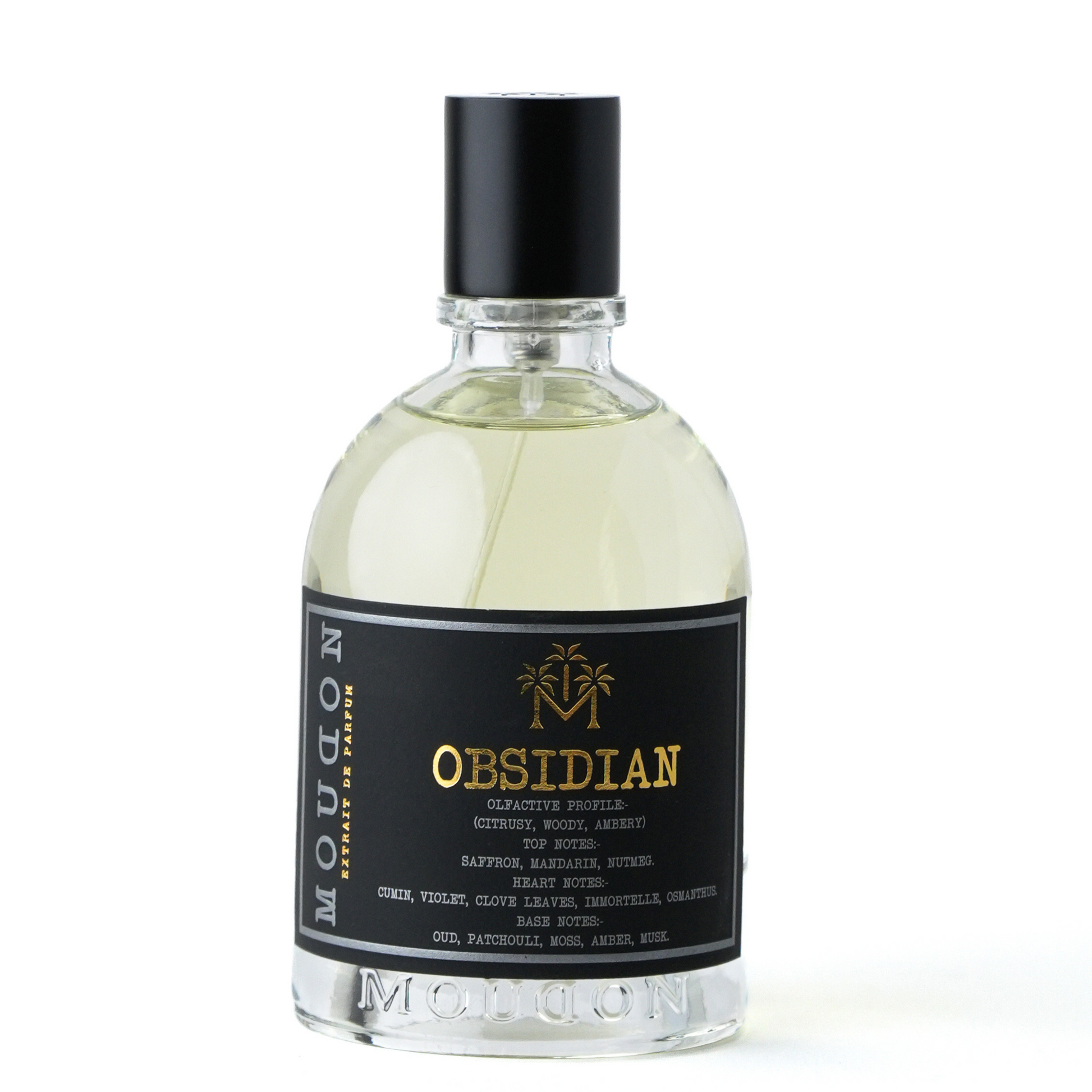 Moudon Obsidian Extrait de Parfum 100 mL - bottle