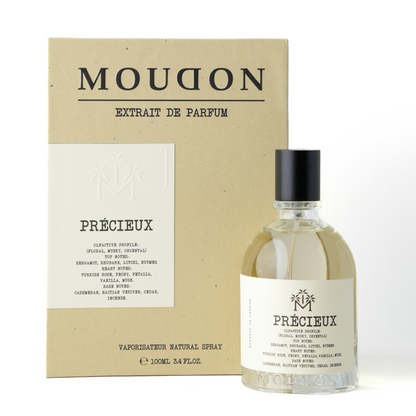 Moudon Precieux Extrait de Parfum 100 mL - bottle and box