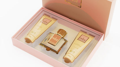 Rue Broca Pride Femme Gift Set (EDP 100 mL + Body Lotion 100 mL + Shower Gel 100 mL) (Women)