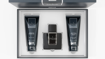 Rue Broca Pride Homme Gift Set (EDP 100 mL + Shower Gel 100 mL + After Shave 100 mL) (Men)