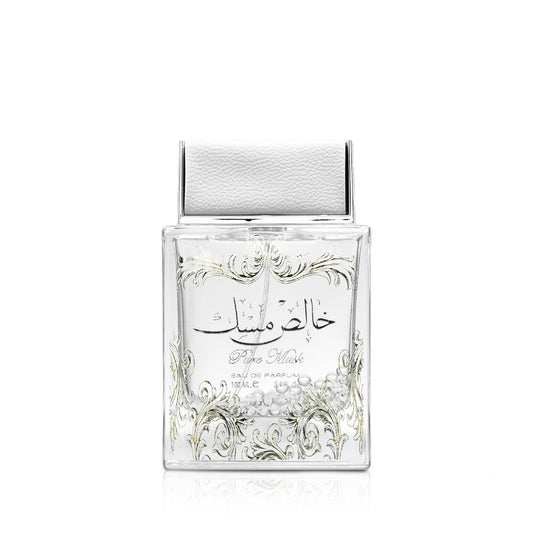 Lattafa Pure Musk Eau de Parfum 100 mL + 50 mL Deodorant Set – Unisex - Sam's Fragrances