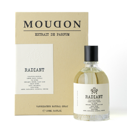Moudon Radiant Extrait de Parfum 100 mL - bottle and box