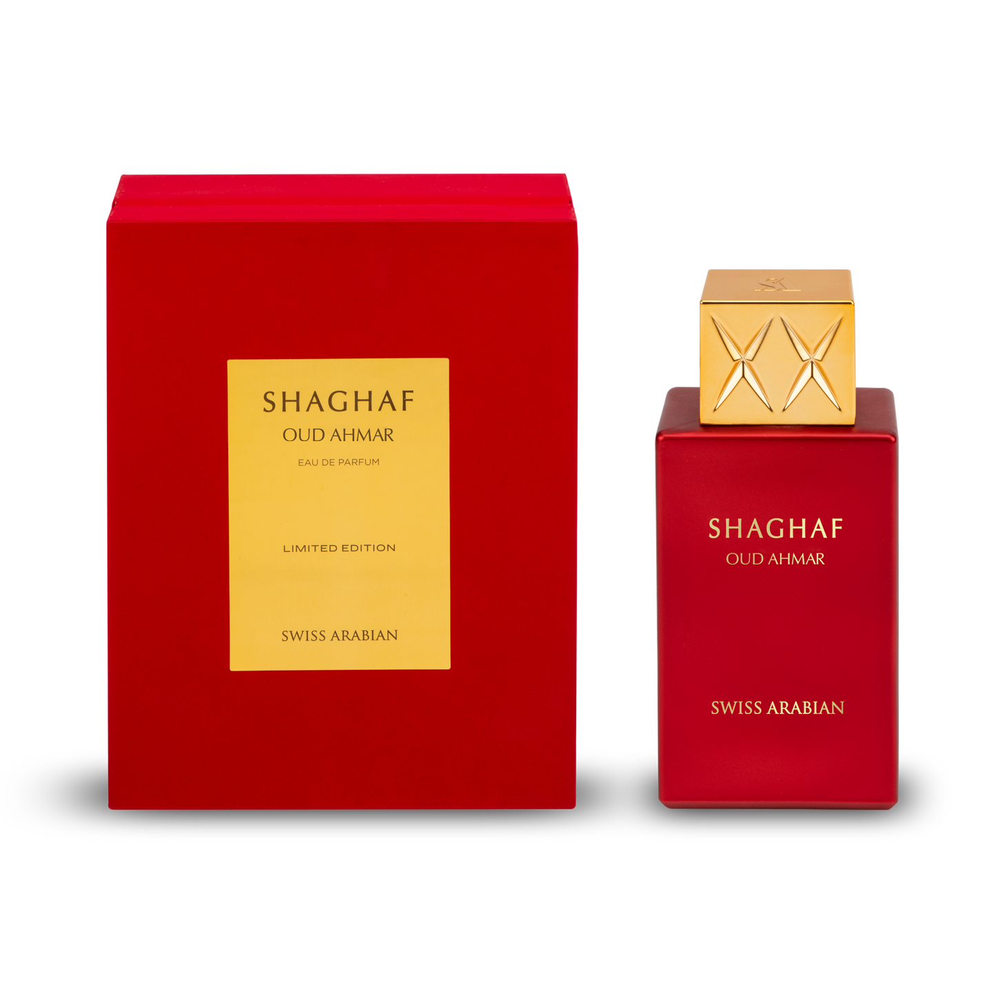Swiss Arabian Shaghaf Oud Ahmar Eau de Parfum – 75 ml – Unisex - Sam's Fragrances