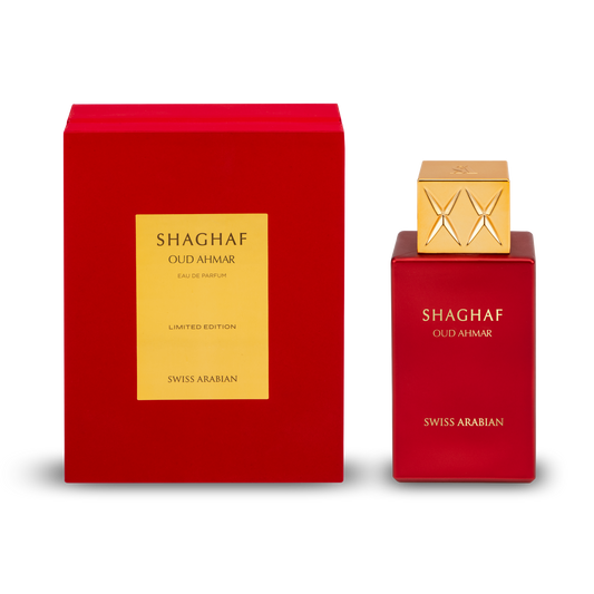 Swiss Arabian Shaghaf Oud Ahmar Eau de Parfum – 75 ml – Unisex - Sam's Fragrances